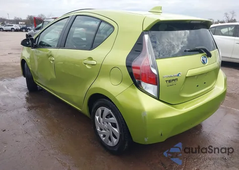 2015 Toyota Prius C Two из США, поврежденный, VIN JTDKDTB37F1103649